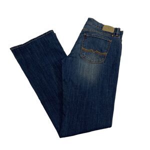 Lucky Brand Sweet N Low Jeans 4/27 Bootcut Blue Denim Y2K Western Casual